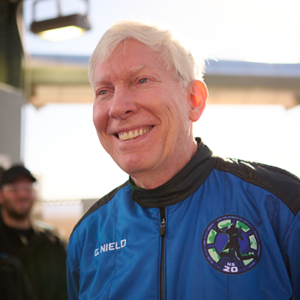 George Nield NS 20 BlueOrigin George Nield, NS 20. Credit: Blue Origin