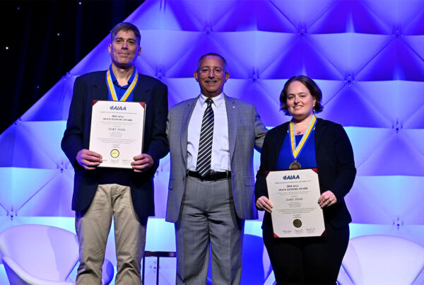 2024 SpaceSysAward DART team Featured